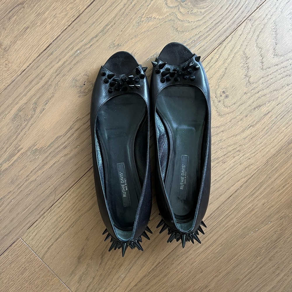 made in Italy - Ruthie Davis spiked flats